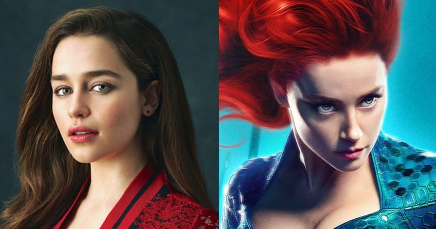 Aquaman 2 : Emilia Clarke aparece como Mera no lugar de Amber Heard !