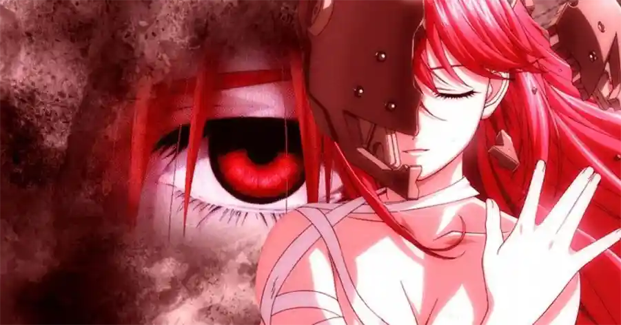 videozin falando um anime chamado elfen lied #fy #foryou