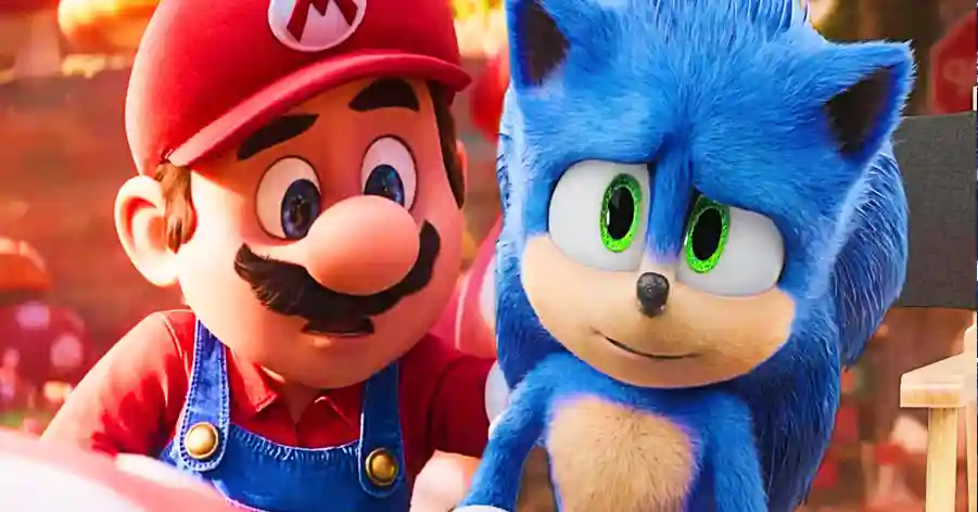 Sonic-Super Mario Bros -Filmes